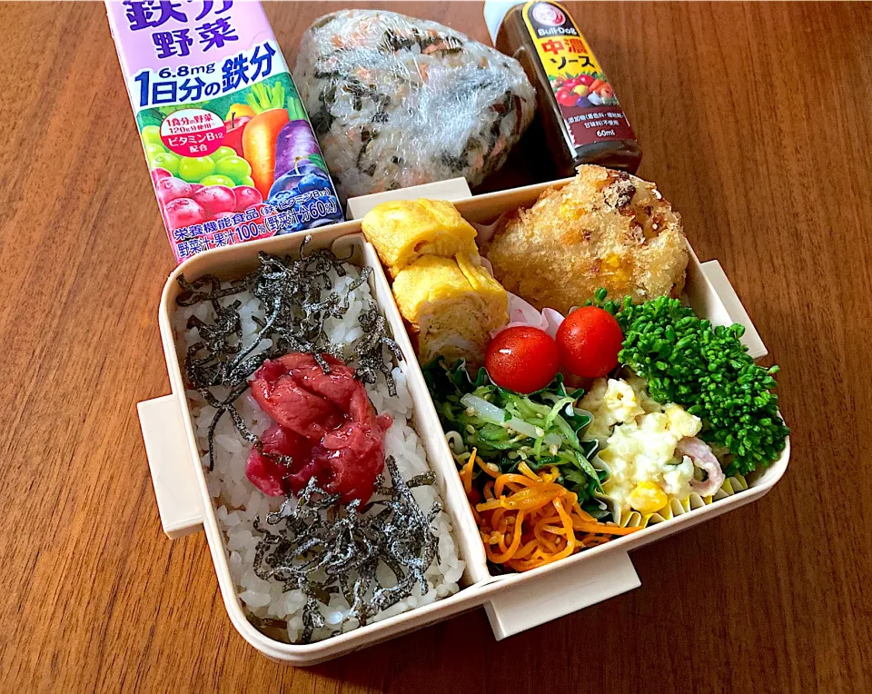 7月9日お弁当＆朝練おにぎり|Meimamaさん