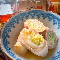 キャベツのライペ肉巻き～梅白だし仕立て～| にゃんぺこさん