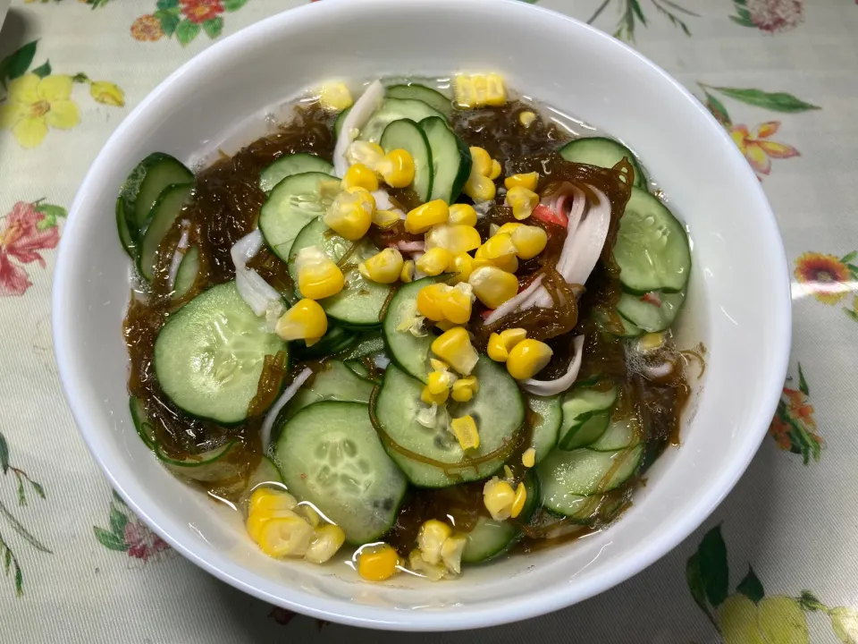 もずくの酢の物|ここさん