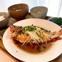 アカハタの清蒸鮮魚定食|pontalさん