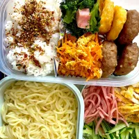 冷やし中華とお弁当🍱|あーやーさん