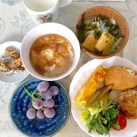実家de朝ごはん☀️|さくたえさん