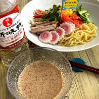 冷やし中華風つけ麺