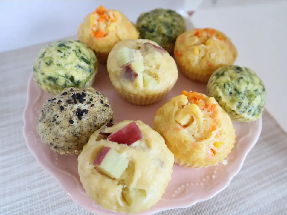 いろんな蒸しパン|ゆりさん