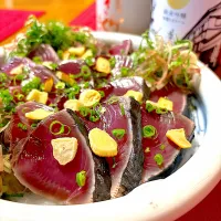 カツオのたたき🐟| おかちさん
