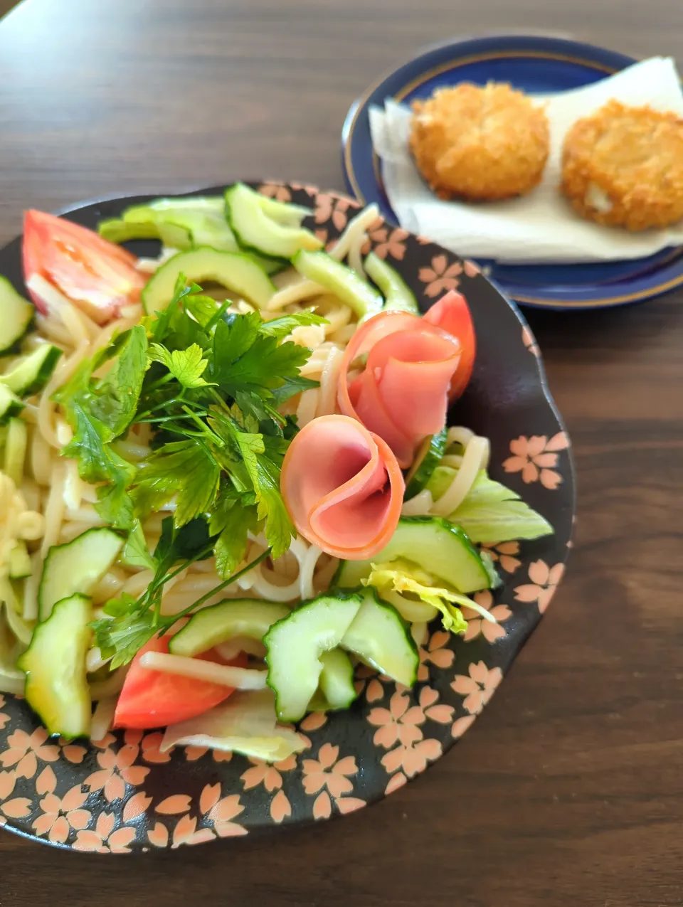 サラダうどん|明子さん