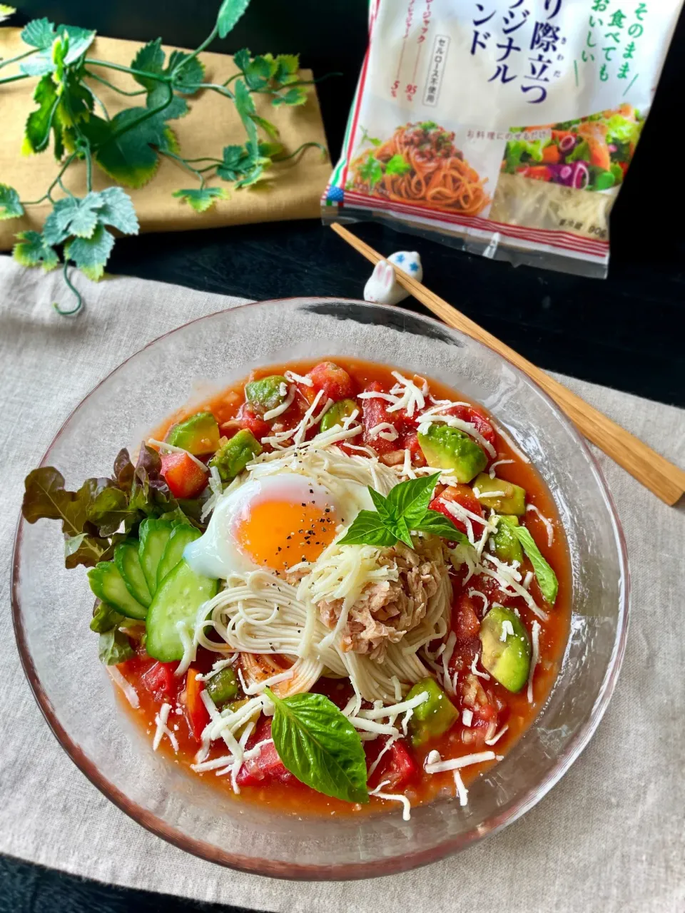 香り際立つオリジナルブレンドdeイタリアンとまと素麺|スイーツポテトさん