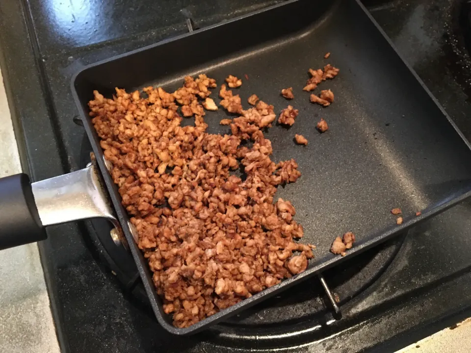 マルコメ様の大豆のお肉ミンチの味噌そぼろ|enarinさん