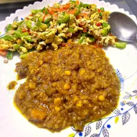 Breakfast hotchpotch and egg with veggies|Sabrina R.さん