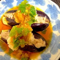 暑くて辛いので電子レンジ調理，レモン🍋と自家製の返しで作ったポン酢で元気チャージ😃|ナタママさん