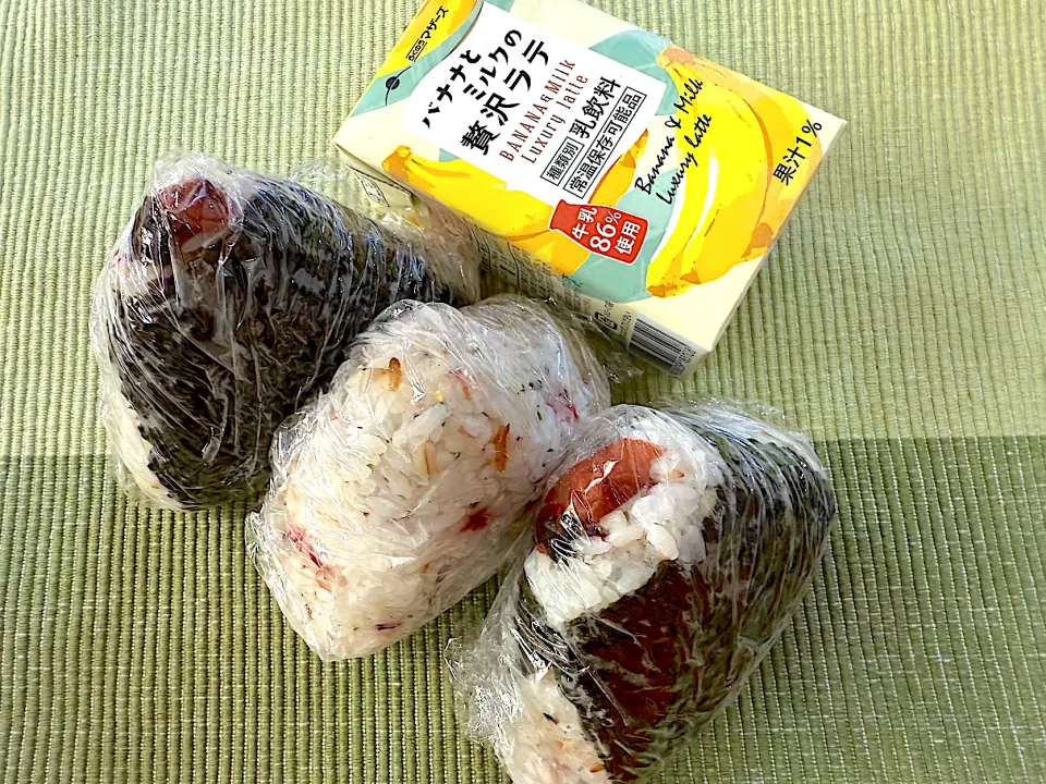 今日のヤツのおにぎり（R7.7.9）|え〜かさん