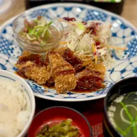 ビフカツ定食🐮