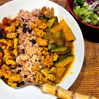あいがけカレー🍛| kyon2さん