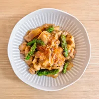 豚肉とアスパラの味噌炒め🥢🍚|nocceさん
