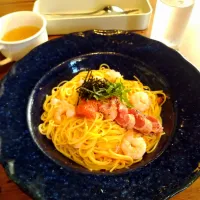 明太子冷製パスタ|うたかた。さん