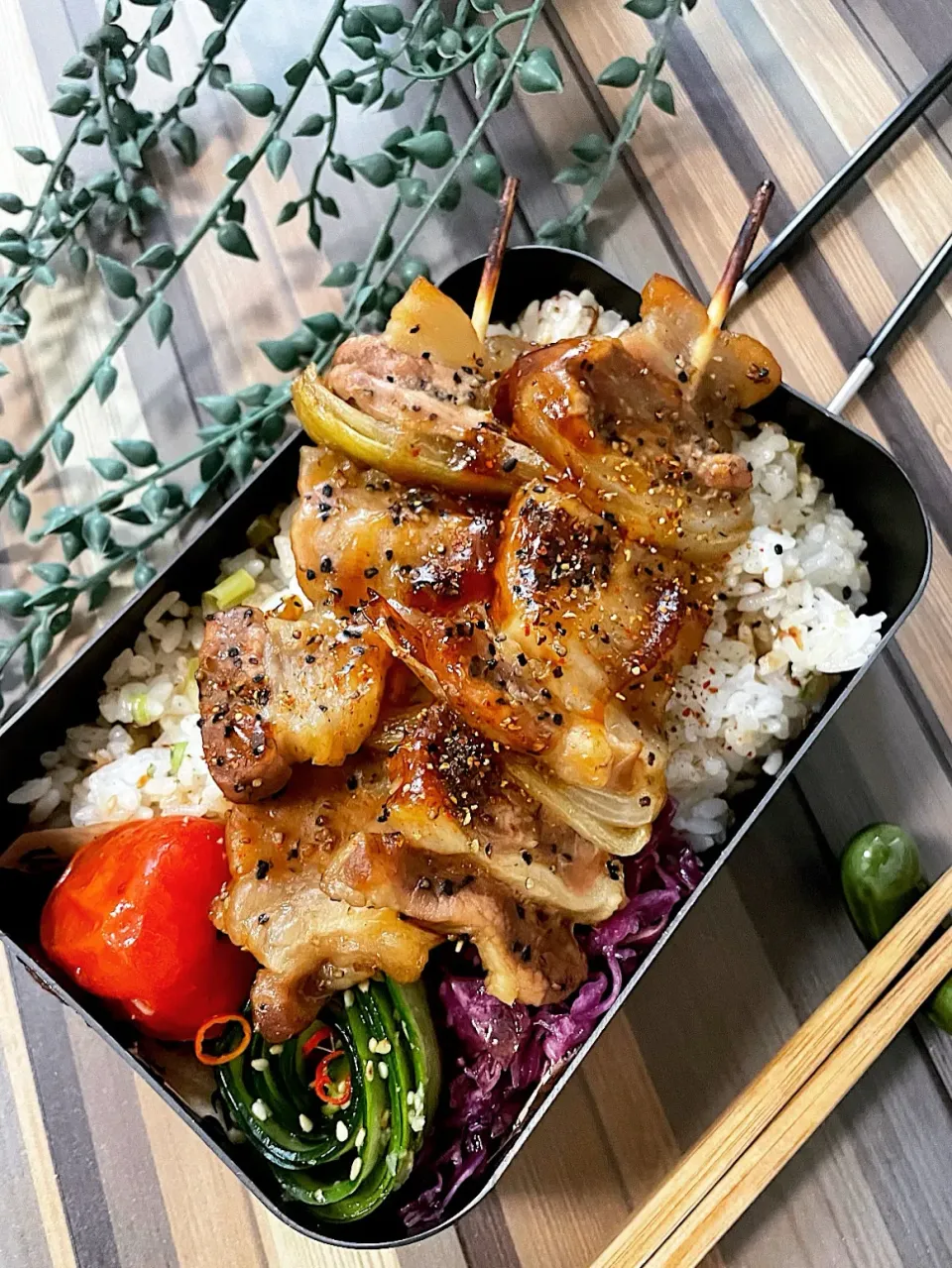 やきとり弁当|はるなさん