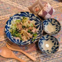 蒸し豚とレタスのオイスターごまだれ😊|naonaomimichanさん