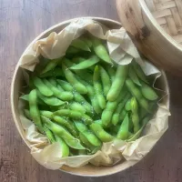 蒸し枝豆🫛せいろ