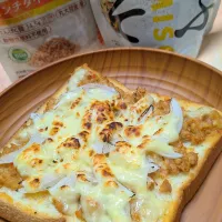 大豆肉みそマヨチートースト🍞|ひとみんΨ(*´∀｀)Ψさん