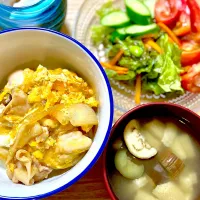 簡単 親子丼