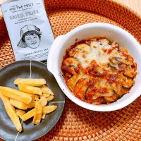 鶏肉とズッキーニのトマトチーズ焼き★お土産のフレンチフライ|みゅうれおさん