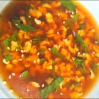 めんつゆ生姜チューブ味大葉胡麻入り大豆のお肉漬け|m.rafuさん
