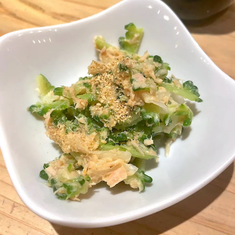 ゴーヤとツナの酢味噌和え|T. Wonderさん