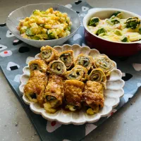 「油揚げの豚しそチーズ巻き」|バシュランさん