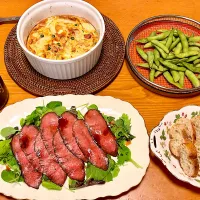 ローストビーフ&スパニッシュオムレツ|マイさん