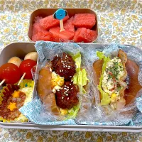 ロールパン弁当| けいこさん