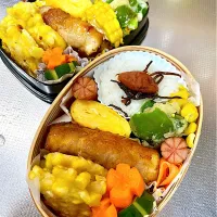 豚肉厚揚げ巻き、とうもろこしづくし。|じゅんちゃんさん