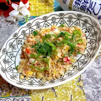 タコ🐙チャーハン風✨|ringonamaさん