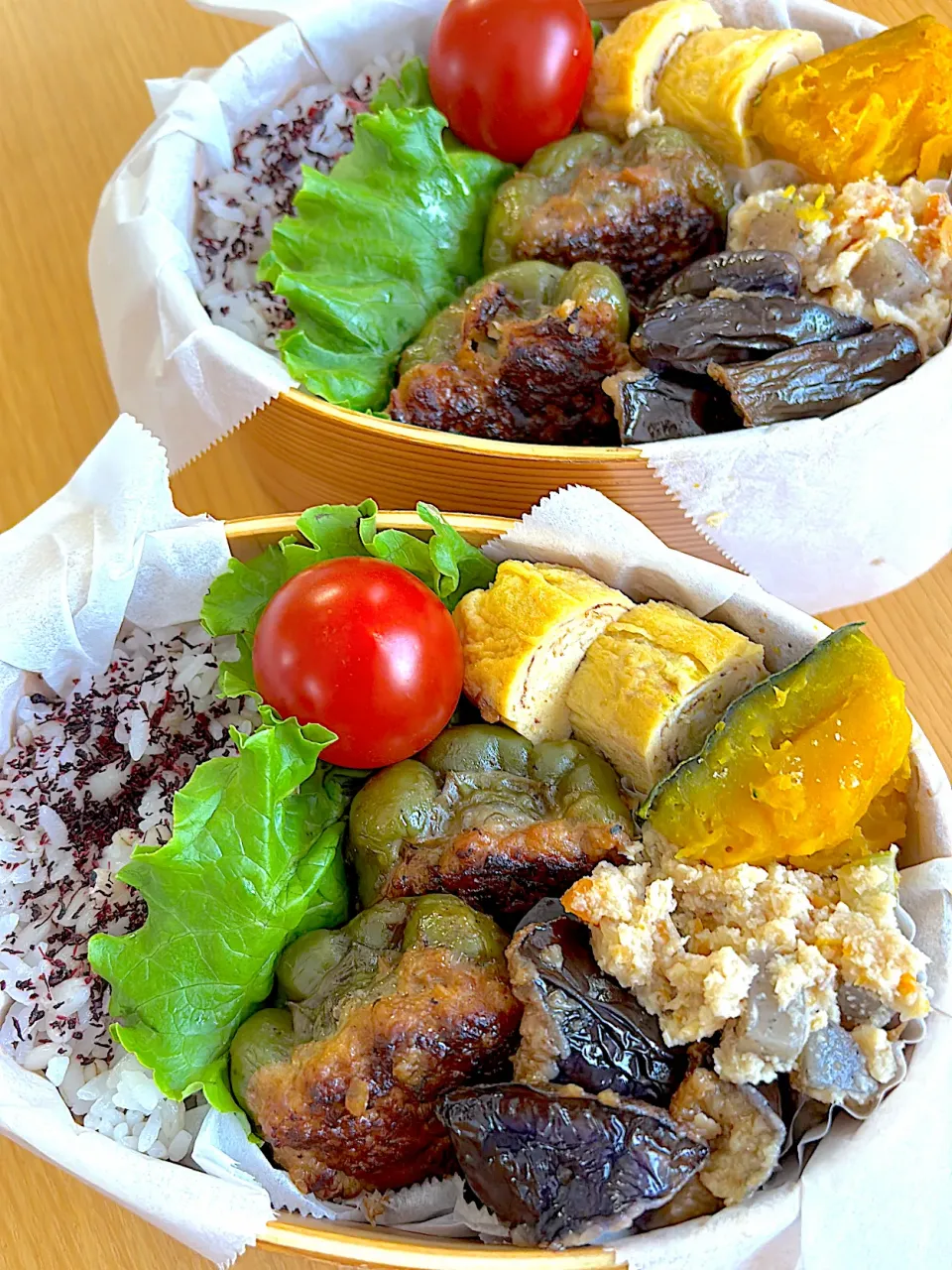 ピーマンの肉詰め弁当|hiro♪kouさん