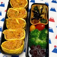 7/10クルクルオムライス弁当🌀|みっこちゃんさん