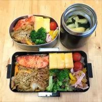 7/10 夫弁当＆高校生弁当|ゆうゆうさん