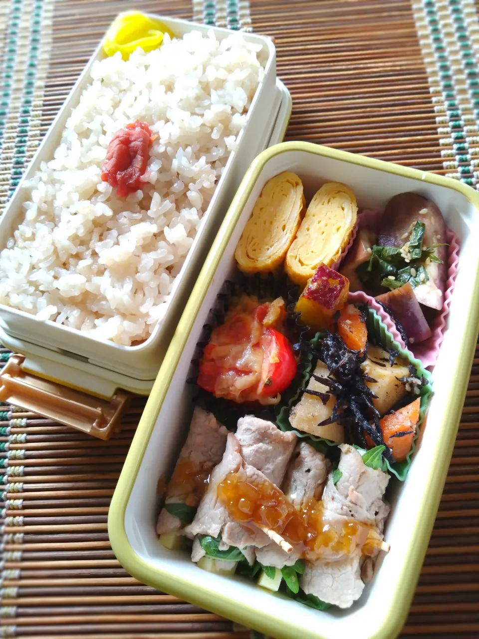 娘弁当🐷！|まめころさん