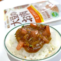 マルコメさんの大豆のお肉ミンチタイプを使ってカレー🍛。|Kumi Satouさん