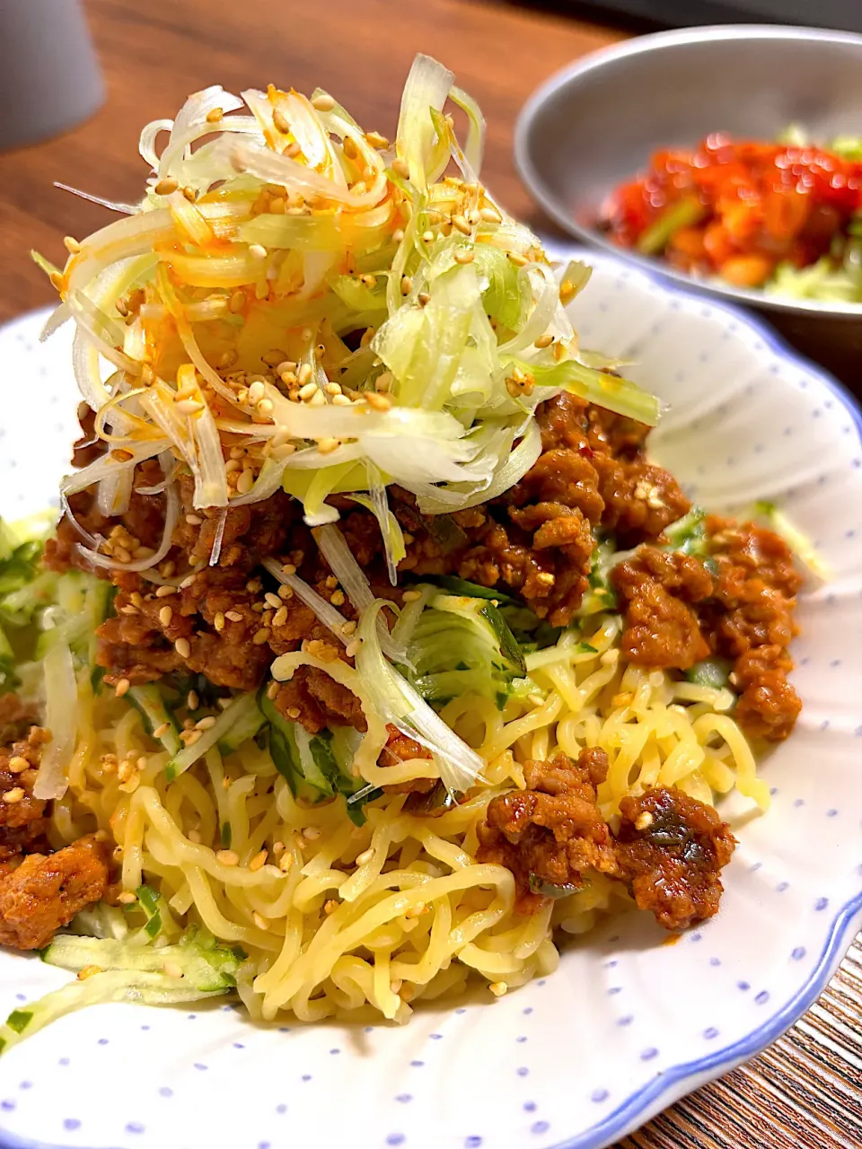 チョッパー＆ホヌさんの料理 汁なし担々麺✨✨ゆっこちゃんの食べラー入りで旨旨😙👍🏼|𝓤𝓬𝓪さん