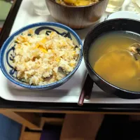 7/3(木)夕食・主食。うなぎ蒲焼きのまぜごはん。|へいちゃんさん