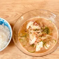 鯛の冷汁　仙台味噌バージョン|じいちゃんさん