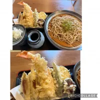本日の出張ランチは海老天せいろ@正庵ミナカ小田原店。海老天以外にも野菜天たっぷりで、美味しくいただきました。|sniper66さん