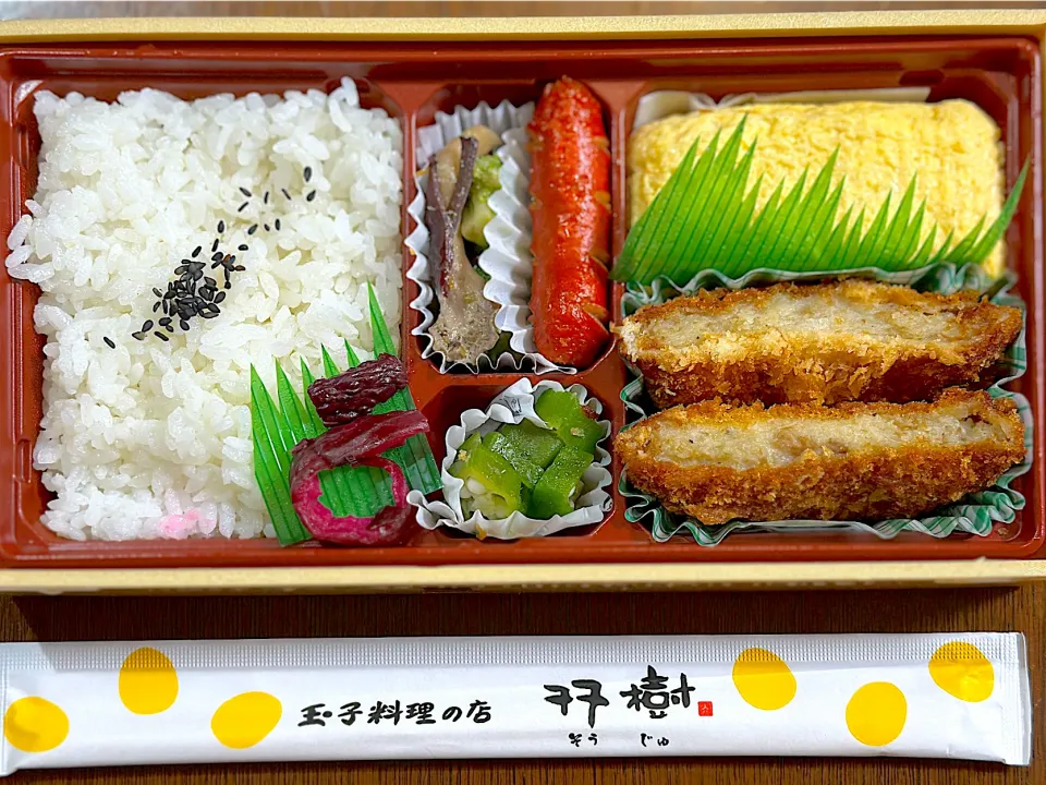 コロッケ&だし巻き卵弁当🍱|にゃあ（芸名）さん