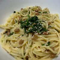 納豆パスタ|c.Kuuu.mさん