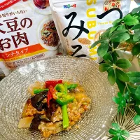#大豆のお肉で麻婆茄子| Reikoさん