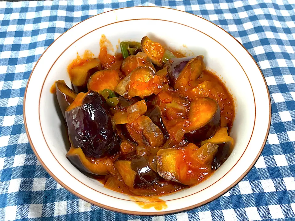 茄子とピーマンのチリトマト煮|田中章さん