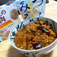 茄子味噌❗️|じゃっきーさん