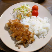 ガーリックオニオンだれチキン