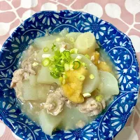 大根と豚肉の煮物|おさむさん