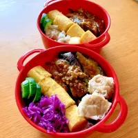 夫と次女のお弁当🍱🍙|シズソラさん