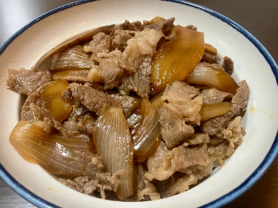 一から作った無添加牛丼|tatsuponさん